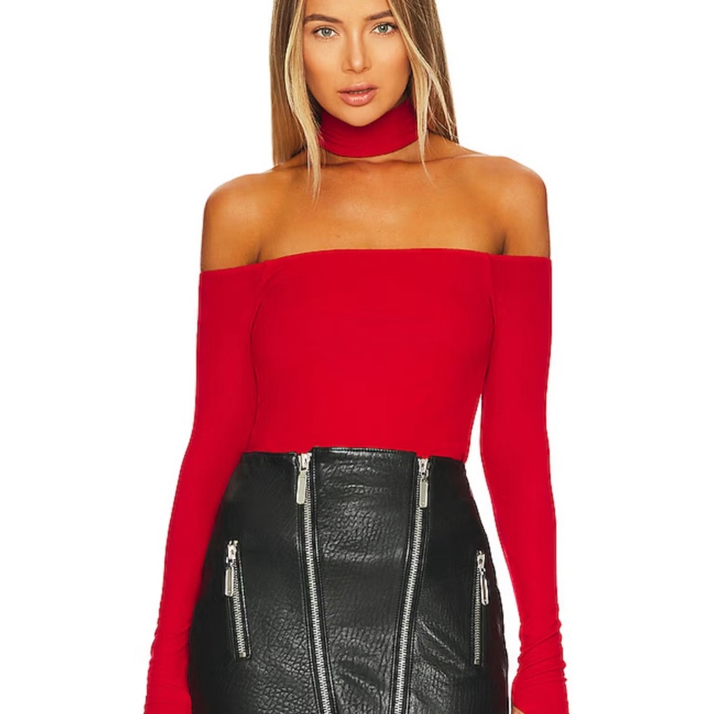 Michael Lauren / Revolve - Eric Top in Red